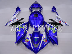 Carénage ABS injecté Yamaha YZF-R1 2007-2008 - Monster - Bleu - MFS3519