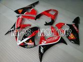 Yamaha YZF-R6 2003-2004 Injection ABS Fairing - Santander - Red Black - MFS3522