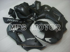 Yamaha YZF-R6 1998-2002 Injection ABS verkleidung - Factory Style - Schwarz Matt - MFS3523
