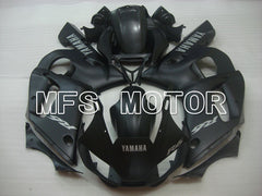Yamaha YZF-R6 1998-2002 Injection ABS verkleidung - Factory Style - Schwarz Matt - MFS3523