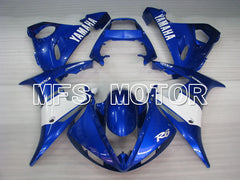 Carénage ABS injecté Yamaha YZF-R6 2003-2004 - Style usine - Bleu Blanc - MFS3528