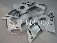 Carénage ABS injecté Yamaha YZF-R6 1998-2002 - Style usine - Blanc - MFS3533