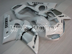 Carénage ABS injecté Yamaha YZF-R6 1998-2002 - Style usine - Blanc - MFS3533