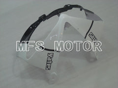 Carénage ABS injecté Yamaha YZF-R6 2003-2004 - Jordan - Blanc Noir - MFS3540