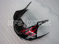 Yamaha YZF-R6 1998-2002 Injection ABS Fairing - Flame - Black Red - MFS3543