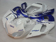 Yamaha YZF-R6 1998-2002 Injection ABS verkleidung - Factory Style - Blau Weiß - MFS3562