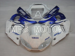 Yamaha YZF-R6 1998-2002 Injection ABS verkleidung - Factory Style - Blau Weiß - MFS3562