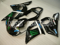 Yamaha YZF-R6 1998-2002 Injection ABS Fairing - Monster - Black - MFS3564