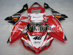 Yamaha YZF-R1 2007-2008 Injection ABS Fairing - Santander - White Red - MFS3565