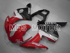Carénage ABS injecté Yamaha YZF-R6 2003-2004 - Style usine - Rouge Noir - MFS3566