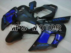 Yamaha YZF-R6 1998-2002 Injection ABS Fairing - Factory Style - Black Blue Matte - MFS3568