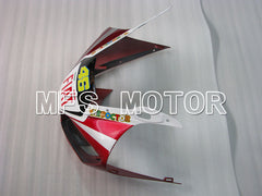 Carénage ABS injecté Yamaha YZF-R6 1998-2002 - FIAT - Rouge Blanc - MFS3571
