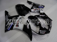 Yamaha YZF-R6 2005 Injection ABS Fairing - West - White Black - MFS3576