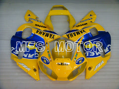 Yamaha YZF-R6 1998-2002 Injection ABS verkleidung - Kamel - Blau Gelb - MFS3577