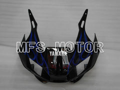 Yamaha YZF-R6 1998-2002 Injection ABS verkleidung - Flamme - Schwarz Blau - MFS3578