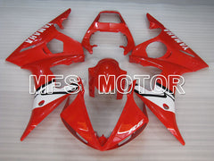 Carénage ABS injecté Yamaha YZF-R6 2003-2004 - Style usine - Rouge Blanc - MFS3579