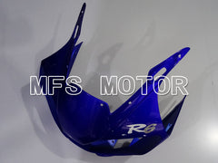 Yamaha YZF-R6 1998-2002 Injection ABS verkleidung - Factory Style - Blau Weiß - MFS3584