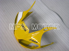 Yamaha YZF-R6 1998-2002 Injection ABS verkleidung - Factory Style - Schwarz Weiß Gelb - MFS3588