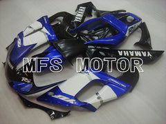 Carénage ABS injecté Yamaha YZF-R6 1998-2002 - Style usine - Noir Bleu Blanc - MFS3592