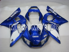 Yamaha YZF-R6 1998-2002 Injection ABS verkleidung - Factory Style - Blau Weiß - MFS3596