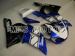 Yamaha YZF-R6 1998-2002 Injection ABS Fairing - Factory Style - Black Blue White - MFS3597