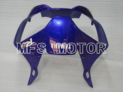 Carénage ABS injecté Yamaha YZF-R6 1998-2002 - Style usine - Noir Bleu Blanc - MFS3600