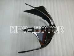 Carénage ABS injecté Yamaha YZF-R6 2005 - Flamme - Blanc Noir - MFS3601