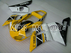Yamaha YZF-R6 1998-2002 Injection ABS Fairing - Factory Style - Black White Yellow - MFS3603