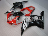 Yamaha YZF-R6 2003-2004 Injection ABS verkleidung - Factory Style - Rot Schwarz - MFS3604