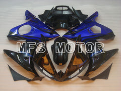 Carénage ABS injecté Yamaha YZF-R6 2005 - Style usine - Bleu Noir - MFS3605