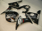 Yamaha YZF-R6 2003-2004 Injection ABS Verkleidung - Factory Style - Silber Schwarz - MFS3614
