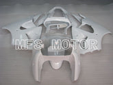 Carénage ABS injecté Kawasaki NINJA ZX6R 2000-2002 - Style usine - Blanc - MFS3615