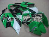 Kawasaki NINJA ZX6R 2000-2002 Injection ABS verkleidung - Factory Style - Schwarz Grün Weiß - MFS3618