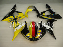 Carénage ABS injecté Yamaha YZF-R6 2005 - Autres - Jaune Noir - MFS3625