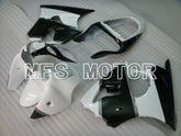 Carénage ABS injecté Kawasaki NINJA ZX6R 2000-2002 - Style usine - Noir Blanc - MFS3626
