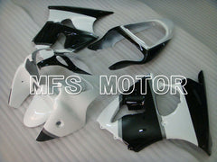 Kawasaki NINJA ZX6R 2000-2002 Injection ABS verkleidung - Factory Style - Schwarz Weiß - MFS3626