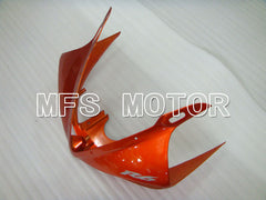 Carénage ABS injecté Yamaha YZF-R6 2005 - Style usine - Noir mat orange - MFS3633