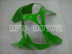 Kawasaki NINJA ZX6R 2000-2002 Injection ABS verkleidung - Factory Style - Schwarz Grün Weiß - MFS3634