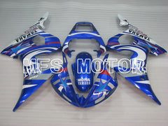 Yamaha YZF-R6 2003-2004 Injection ABS Fairing - FIAT - Blue White - MFS3635
