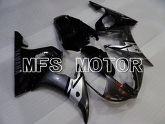 Carrocería con inyección ABS Yamaha YZF-R6 2003-2004 - Estilo de fábrica - Plata negro - MFS3643
