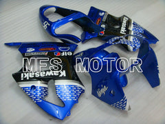 Kawasaki NINJA ZX6R 2000-2002 Injection ABS verkleidung - Factory Style - Schwarz Blau - MFS3650