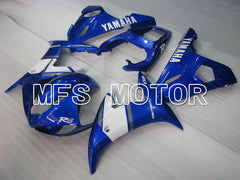 Carénage ABS injecté Yamaha YZF-R6 2005 - Style usine - Bleu Blanc - MFS3659