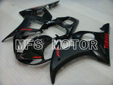 Yamaha YZF-R6 2003-2004 Injection ABS verkleidung - Factory Style - Matt Schwarz - MFS3666