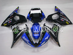 Carénage ABS injecté Yamaha YZF-R6 2005 - Monster - Bleu Noir - MFS3668