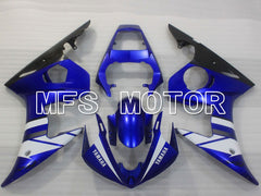 Carénage ABS injecté Yamaha YZF-R6 2005 - Style usine - Bleu Blanc - MFS3674