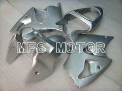 Kawasaki NINJA ZX6R 2000-2002 Injection ABS verkleidung - Factory Style - Silber - MFS3679