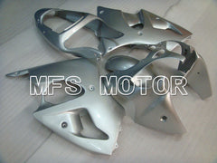 Kawasaki NINJA ZX6R 2000-2002 Injection ABS verkleidung - Factory Style - Silber - MFS3679
