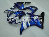 Yamaha YZF-R6 2005 Injection ABS verkleidung - Factory Style - Blau Weiß - MFS3700