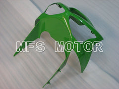 Carénage ABS injecté Kawasaki NINJA ZX6R 2003-2004 - Style usine - Noir Vert - MFS3705