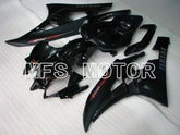Yamaha YZF-R6 2006-2007 Injection ABS verkleidung - Factory Style - Schwarz matt - MFS3709